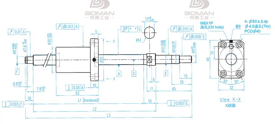 TBI XSVR01210B1DGC5-380-P1 tbi研磨c5丝杆